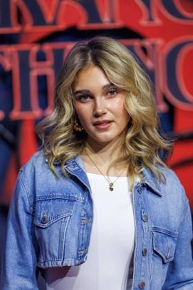 Fan Event - Stranger Things 5 - Lara Spengler beim Netflix Stranger Things Staffel 5 Fan Event im Flughafen Tempelhof Hangar 7 am 18.11.2025 in Berlin. Copyright: xEventpressxKochanx