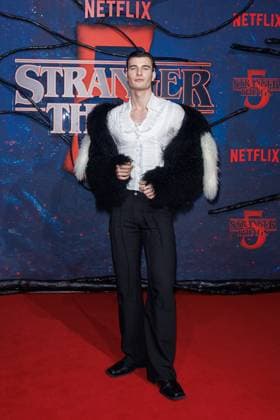 Fan Event - Stranger Things 5 - Frieder Sell beim Netflix Stranger Things Staffel 5 Fan Event im Flughafen Tempelhof Hangar 7 am 18.11.2025 in Berlin. Copyright: xEventpressxKochanx