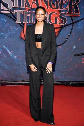 abb Maureen Adim zu Gast auf dem roten Teppich beim Grossen Fan-Event mit Screening der Netflix Serie STRANGER THINGS 5 im Tempelhof Airport am 18.11.2025 in Berlin Berlin Deutschland