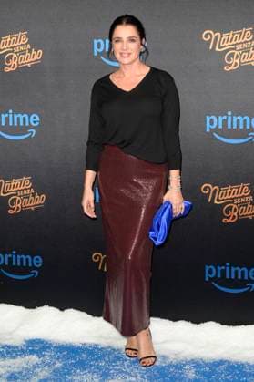 Luisa Ranieri bei der Premiere des Amazon Prime Video Films Natale senza Babbo im Cinema Adriano. Rom, 18.11.2025