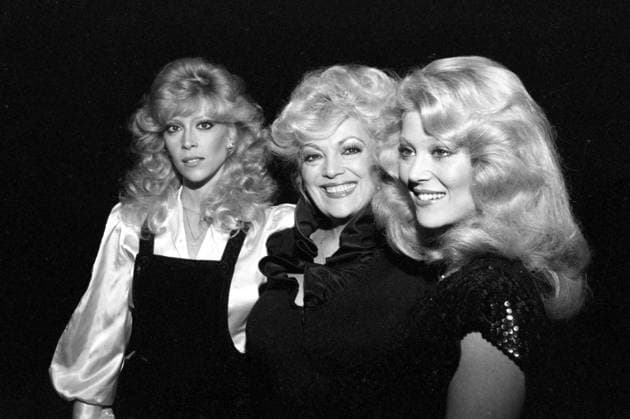 Audrey Landers with sister Judy Landers (Left) and mother Ruth Landers (Center) . Record Date Not Recorded. Copyright: xRalphxDominguez MediaPunchx