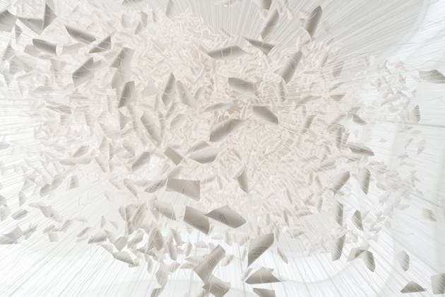Milan, Preview of the installation Moment the Snow Melts by Chiharu Shiota at Mudec, Museum of Culture in Via Tortona  Copyright: xDuilioxPiaggesix xipa-agency.netx xDuilioxPiaggesix IPA_Agency_IPA68125000