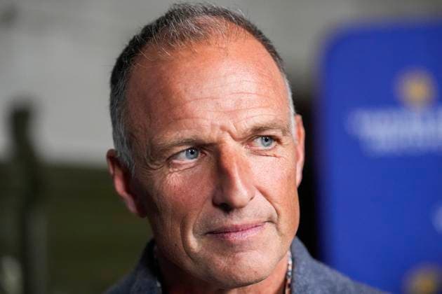 Presentasjon av kommende sesong pa TVNorge og Warner Bros Oslo 20251119. Tom Stiansen under presentasjonen av programmene for kommende sesong pa TVNorge og Warner Bros. Discoverys kanaler og plattformer. Foto: Terje Bendiksby NTB Oslo Norge 3qS1-qpQfU8 EDITORIAL USE ONLY Ref:_ENT3qS1-qpQfU8.jpg Copyright: xTerjexBendiksbyx xNTBx