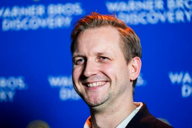 Presentasjon av kommende sesong pa TVNorge og Warner Bros Oslo 20251119. Jorgen Evensen under presentasjonen av programmene for kommende sesong pa TVNorge og Warner Bros. Discoverys kanaler og plattformer. Foto: Terje Bendiksby NTB Oslo Norge 8zX9TJbf4sU EDITORIAL USE ONLY Ref:_ENT8zX9TJbf4sU.jpg Copyright: xTerjexBendiksbyx xNTBx