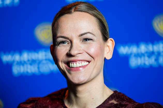 Presentasjon av kommende sesong pa TVNorge og Warner Bros Oslo 20251119. Carina Olset under presentasjonen av programmene for kommende sesong pa TVNorge og Warner Bros. Discoverys kanaler og plattformer. Foto: Terje Bendiksby NTB Oslo Norge BCd3CALjlIc EDITORIAL USE ONLY Ref:_ENTBCd3CALjlIc.jpg Copyright: xTerjexBendiksbyx xNTBx