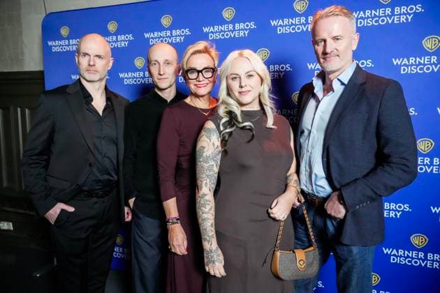 Presentasjon av kommende sesong pa TVNorge og Warner Bros Oslo 20251119. Gunhild Laerum og Johnny Brenna under presentasjonen av programmene for kommende sesong pa TVNorge og Warner Bros. Discoverys kanaler og plattformer. Foto: Terje Bendiksby NTB Oslo Norge jk96AINQOGU EDITORIAL USE ONLY Ref:_ENTjk96AINQOGU.jpg Copyright: xTerjexBendiksbyx xNTBx