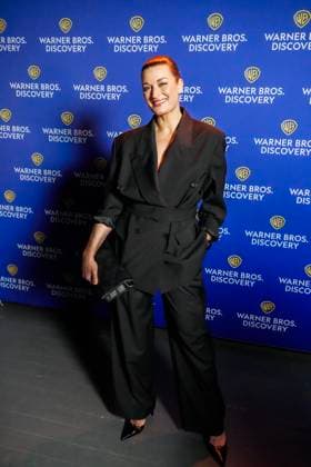 Presentasjon av kommende sesong pa TVNorge og Warner Bros Oslo 20251119. Lise Karlsnes under presentasjonen av programmene for kommende sesong pa TVNorge og Warner Bros. Discoverys kanaler og plattformer. Foto: Terje Bendiksby NTB Oslo Norge NHLCNUb2Q8I EDITORIAL USE ONLY Ref:_ENTNHLCNUb2Q8I.jpg Copyright: xTerjexBendiksbyx xNTBx