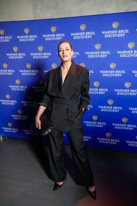 Presentasjon av kommende sesong pa TVNorge og Warner Bros Oslo 20251119. Lise Karlsnes under presentasjonen av programmene for kommende sesong pa TVNorge og Warner Bros. Discoverys kanaler og plattformer. Foto: Terje Bendiksby NTB Oslo Norge Y6CeI0mfCfE EDITORIAL USE ONLY Ref:_ENTY6CeI0mfCfE.jpg Copyright: xTerjexBendiksbyx xNTBx