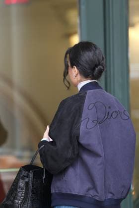 Georgina Rodriguez, wife of the captain of the Portuguese national football team and Al-Nassr player, Cristiano Ronaldo, walks out of the hotel in Washington, D.C USA 19 November 2025. Ronaldo met with U.S. President Donald Trump in the Oval Office before attending a state dinner hosted by the president on Tuesday in honor of Saudi Crown Prince Mohammed bin Salman and his delegation, which included the footballer. Cristiano Ronaldo met with Trump in the Oval Office during the visit of the Saudi prince !ACHTUNG: NUR REDAKTIONELLE NUTZUNG!  Copyright: xOctavioxGuzmánx USA6496 20251119-55018586962_1