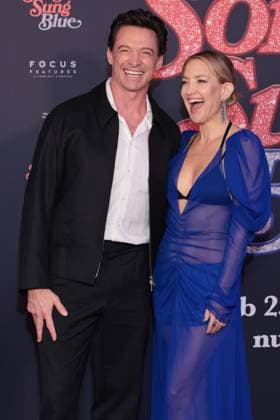 19.11.2025, Hugh Jackman und Kate Hudson zur Premiere von Song Sung Blue, Zoo Palast, Berlin, Berlin