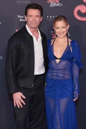 19.11.2025, Hugh Jackman und Kate Hudson zur Premiere von Song Sung Blue, Zoo Palast, Berlin, Berlin