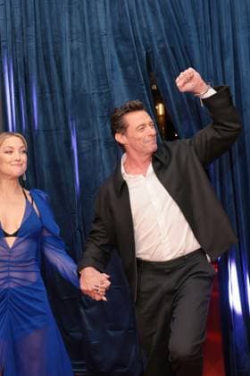 19.11.2025, Kate Hudson und Hugh Jackman zur Premiere von Song Sung Blue, Zoo Palast, Berlin, Berlin
