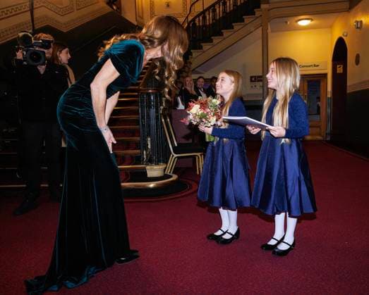 The Royal Variety Performance 2025 The Prince and Princess of Wales attend the Royal Variety Performance at the Royal Albert Hall, London, UK, on the 19th November 2025. Picture by Jonathan Buckmaster WPA-Pool London Royal Albert Hall London United Kingdom  WHA-0805