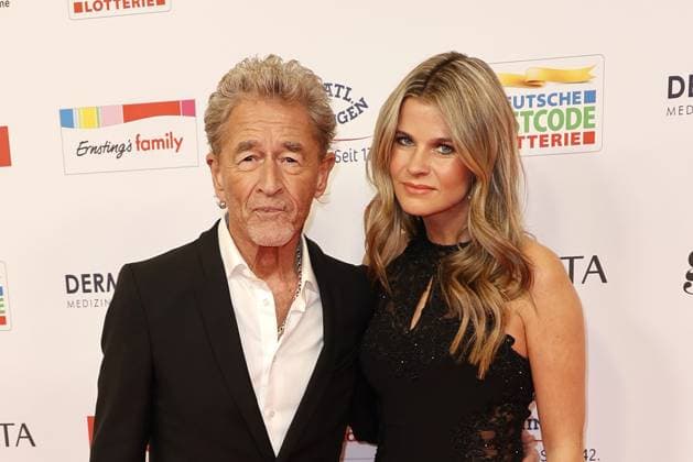 Peter Maffay und Hendrikje Balsmeyer bei der Verleihung Goldene Bild der Frau am 19.11.2025 im Stage Theater in Hamburg Goldene Bild der Frau Verleihung 2025 in Hamburg