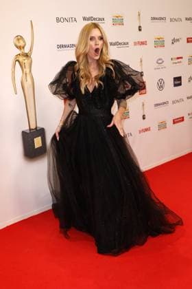 Mirja du Mont bei der Verleihung Goldene Bild der Frau am 19.11.2025 im Stage Theater in Hamburg Goldene Bild der Frau Verleihung 2025 in Hamburg