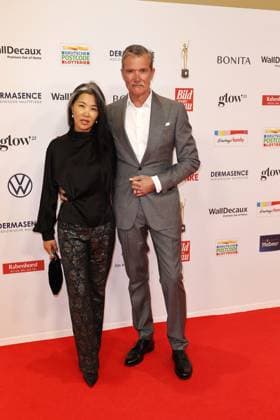 Hayah Juergens und John Juergens bei der Verleihung Goldene Bild der Frau am 19.11.2025 im Stage Theater in Hamburg Goldene Bild der Frau Verleihung 2025 in Hamburg