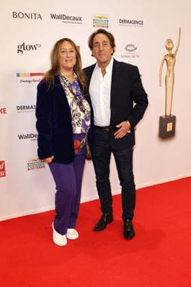 Natascha Landuris und Dieter Landuris bei der Verleihung Goldene Bild der Frau am 19.11.2025 im Stage Theater in Hamburg Goldene Bild der Frau Verleihung 2025 in Hamburg