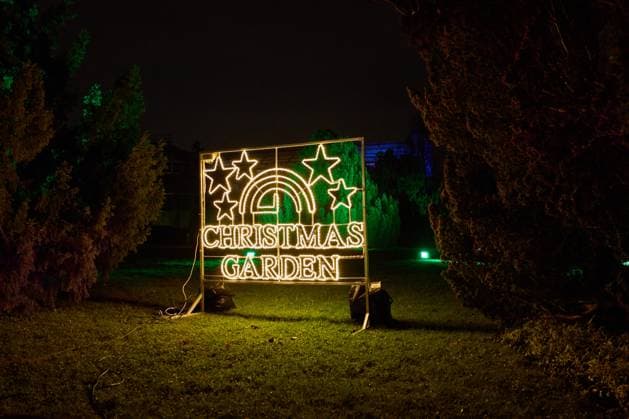 Eroeffnung des Christmas Garden Berlin 2025 im Botanischen Garten Berlin am 19.11.2025. Christmas Garden Berlin 2025