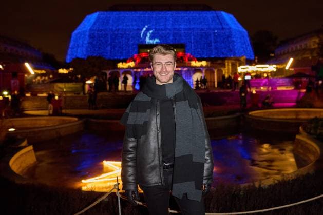 Linus Weber - Eroeffnung des Christmas Garden Berlin 2025 im Botanischen Garten Berlin am 19.11.2025. Christmas Garden Berlin 2025