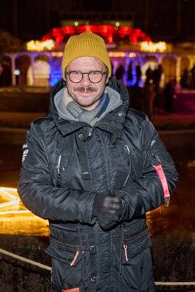 Thomas Drechsel - Eroeffnung des Christmas Garden Berlin 2025 im Botanischen Garten Berlin am 19.11.2025. Christmas Garden Berlin 2025