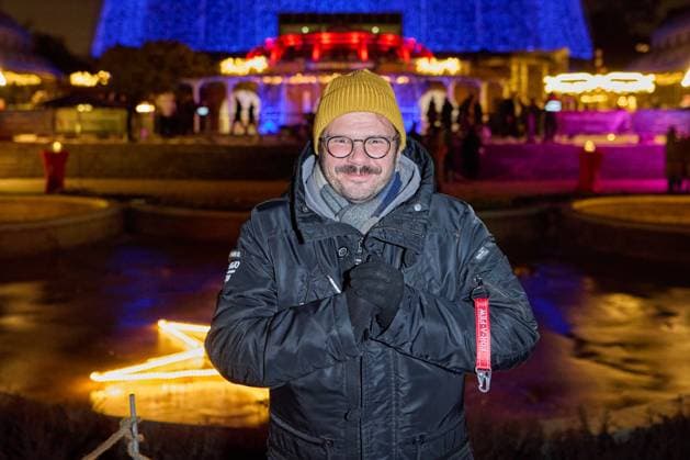Thomas Drechsel - Eroeffnung des Christmas Garden Berlin 2025 im Botanischen Garten Berlin am 19.11.2025. Christmas Garden Berlin 2025