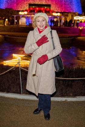 Dana Golombek - Eroeffnung des Christmas Garden Berlin 2025 im Botanischen Garten Berlin am 19.11.2025. Christmas Garden Berlin 2025