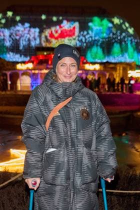 Eva Mona Rodekirchen - Eroeffnung des Christmas Garden Berlin 2025 im Botanischen Garten Berlin am 19.11.2025. Christmas Garden Berlin 2025
