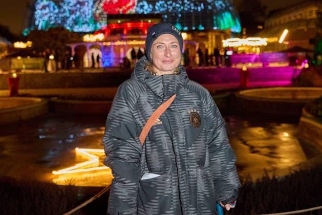 Eva Mona Rodekirchen - Eroeffnung des Christmas Garden Berlin 2025 im Botanischen Garten Berlin am 19.11.2025. Christmas Garden Berlin 2025