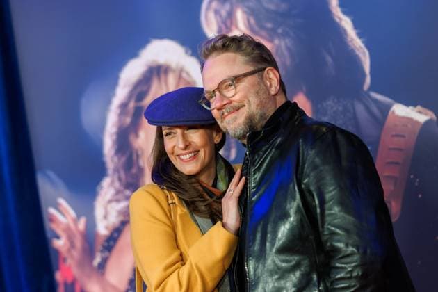 Premiere - Song Sung Blue - Ulrike Frank und Marc Schubring bei der Europapremiere zu dem Kinofilm Song Sung Blue im Zoo Palast am 19.11.2025 in Berlin. Copyright: xEventpressxKochanx