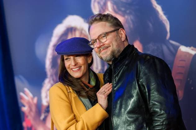 Premiere - Song Sung Blue - Ulrike Frank und Marc Schubring bei der Europapremiere zu dem Kinofilm Song Sung Blue im Zoo Palast am 19.11.2025 in Berlin. Copyright: xEventpressxKochanx