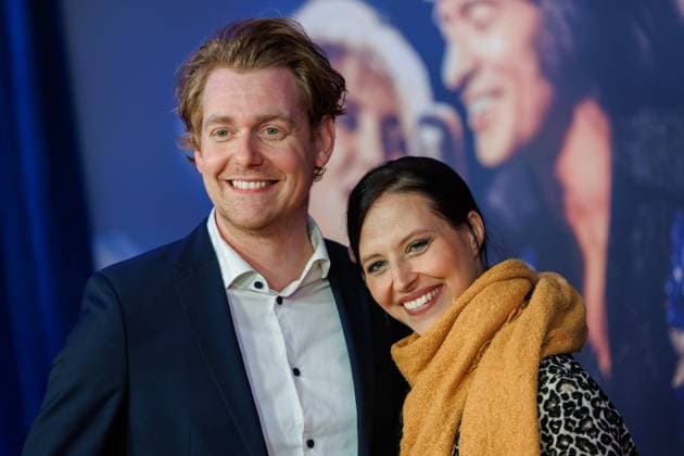 Premiere - Song Sung Blue - Johannes Heinrichs und Nadja Jo Klapper bei der Europapremiere zu dem Kinofilm Song Sung Blue im Zoo Palast am 19.11.2025 in Berlin. Copyright: xEventpressxKochanx