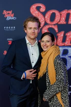 Premiere - Song Sung Blue - Johannes Heinrichs und Nadja Jo Klapper bei der Europapremiere zu dem Kinofilm Song Sung Blue im Zoo Palast am 19.11.2025 in Berlin. Copyright: xEventpressxKochanx