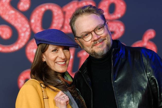 Premiere - Song Sung Blue - Ulrike Frank und Marc Schubring bei der Europapremiere zu dem Kinofilm Song Sung Blue im Zoo Palast am 19.11.2025 in Berlin. Copyright: xEventpressxKochanx