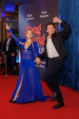 Premiere - Song Sung Blue - Kate Hudson und Hugh Jackman bei der Europapremiere zu dem Kinofilm Song Sung Blue im Zoo Palast am 19.11.2025 in Berlin. Copyright: xEventpressxKochanx