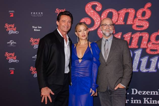 Premiere - Song Sung Blue - Hugh Jackman, Kate Hudson und Craig Brewer bei der Europapremiere zu dem Kinofilm Song Sung Blue im Zoo Palast am 19.11.2025 in Berlin. Copyright: xEventpressxKochanx