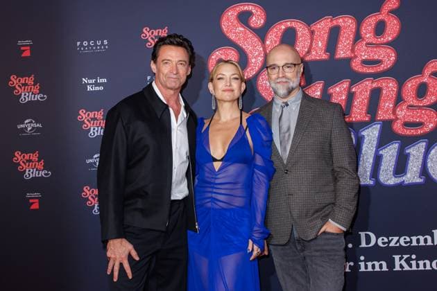Premiere - Song Sung Blue - Hugh Jackman, Kate Hudson und Craig Brewer bei der Europapremiere zu dem Kinofilm Song Sung Blue im Zoo Palast am 19.11.2025 in Berlin. Copyright: xEventpressxKochanx