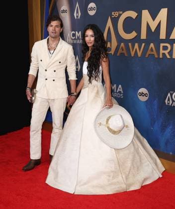 59th Annual CMA Awards - Arrivals Noel Smallbone and Moriah arriving at the 59th Annual Country Music Association Awards held at the Bridgestone Arena on November 19, 2025 in Nashville, TN. Nashville Bridgestone Arena Tennessee USA Copyright: xCurtisxHilbunx xAFF-USA.COMx