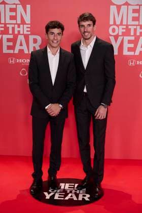 November 19, 2025, Madrid, Madrid, Spain: MARC MARQUEZ AND ALEX MARQUEZ attend the GQ Men Of The Year Awards 2025 Madrid Spain - ZUMAc260 20251119_zep_c260_055 Copyright: xMikexChicorrox