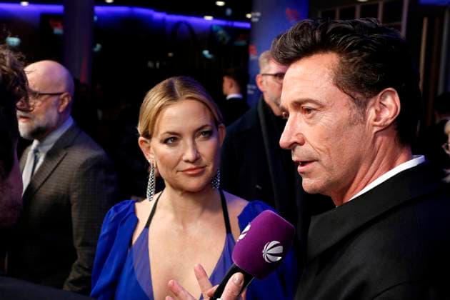 Song Sung Blue, Filmpremiere im Zoo Palast, Berlin, 19.11.2025 Kate Hudson und Hugh Jackman bei dem Red Carpet Photocall von SONG SUNG BLUE im Zoo Palast Berlin am 19.11.2025 Berlin Zoo Palast Copyright: xAnitaxBuggex