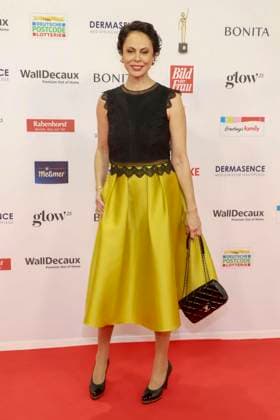 abb Natalia Yegorova, ehemals Natalia Klitschko zu Gast auf dem roten Teppich bei der verleihung der Goldenen Bild der Frau 2025 im Theater im Hafen am 19.11.2025 in Hamburg Hamburg Deutschland