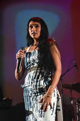 Joy Crookes performing at Brixton Academy LONDON, ENGLAND - NOVEMBER 19: Joy Crookes performing at Brixton Academy on November 19, 2025 in London, England. CAP MAR MAR Great Britain Copyright: xMartinxHarris CapitalxPicturesx