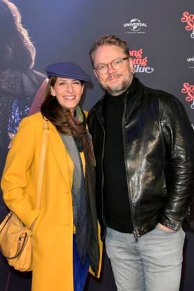 Ulrike Frank mit Ehemann Marc Schubring bei der Europapremiere des Kinofilms Song Sung Blue im Zoo Palast. Berlin, 19.11.2025
