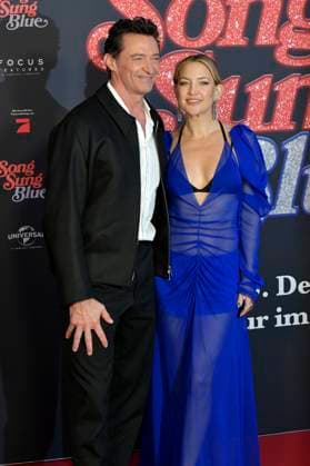 Hugh Jackman und Kate Hudson bei der Europapremiere des Kinofilms Song Sung Blue im Zoo Palast. Berlin, 19.11.2025