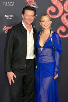 Hugh Jackman und Kate Hudson bei der Europapremiere des Kinofilms Song Sung Blue im Zoo Palast. Berlin, 19.11.2025