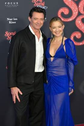 Hugh Jackman und Kate Hudson bei der Europapremiere des Kinofilms Song Sung Blue im Zoo Palast. Berlin, 19.11.2025