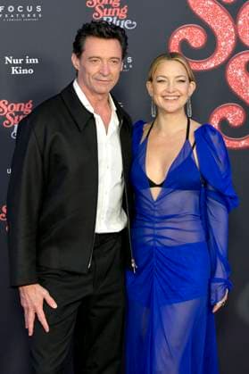 Hugh Jackman und Kate Hudson bei der Europapremiere des Kinofilms Song Sung Blue im Zoo Palast. Berlin, 19.11.2025