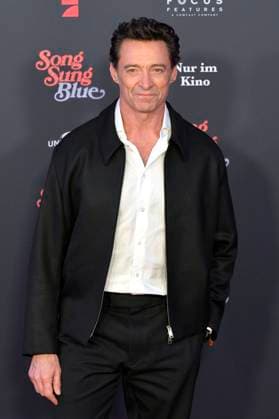Hugh Jackman bei der Europapremiere des Kinofilms Song Sung Blue im Zoo Palast. Berlin, 19.11.2025