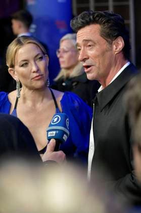 Kate Hudson und Hugh Jackman bei der Europapremiere des Kinofilms Song Sung Blue im Zoo Palast. Berlin, 19.11.2025