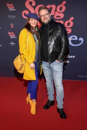 abb- Ulrike Frank und Marc Schubring zu Gast auf dem roten Teppich bei der Europapremiere des Kino Films Song Sung Blue im Zoo Palast Berlin am 19.11.2025 in Berlin Berlin Deutschland
