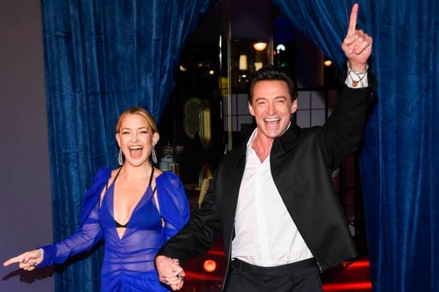 abb- Hugh Jackman und Kate Hudson zu Gast auf dem roten Teppich bei der Europapremiere des Kino Films Song Sung Blue im Zoo Palast Berlin am 19.11.2025 in Berlin Berlin Deutschland